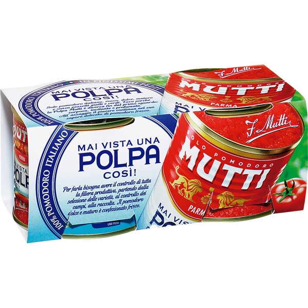 2x 210g Polpa Pomodoro - Mutti