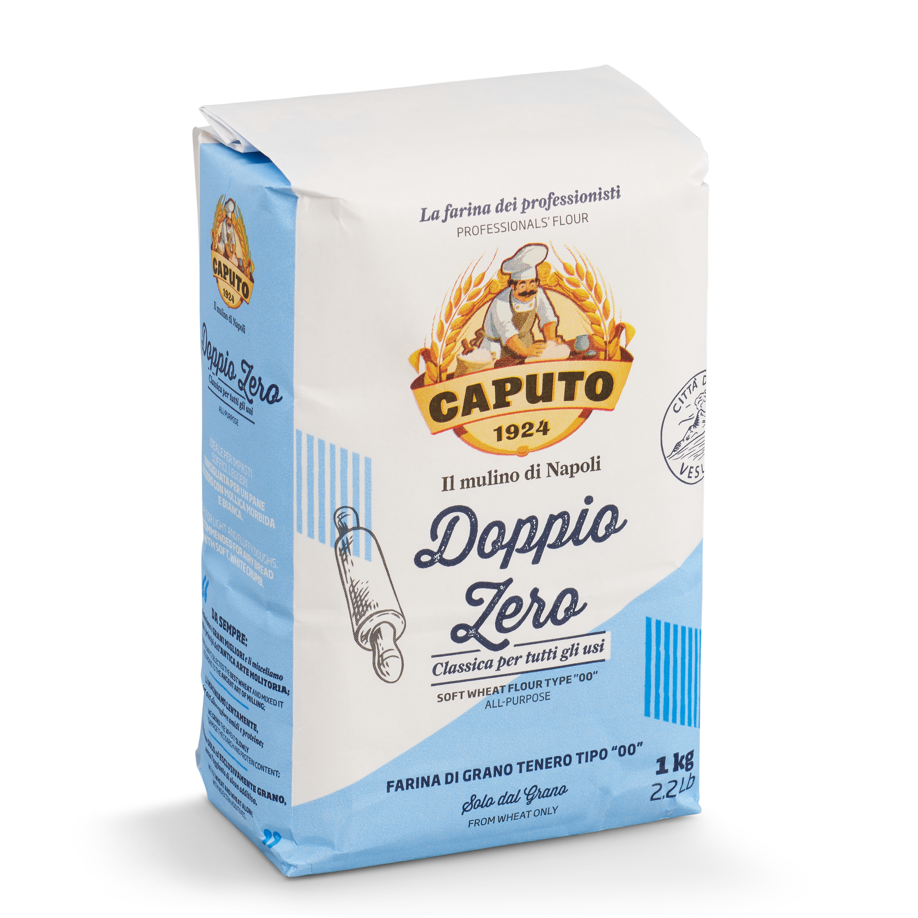 1kg "Doppio Zero" Classica Tipo 00 Caputo Mulinoi di Napoli