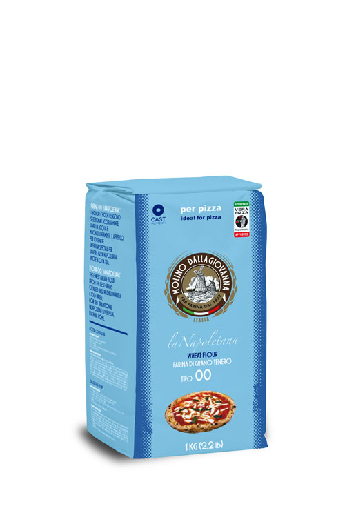 1kg Pizzamehl Tipo 00 LA NAPOLETANA Moline Dallagiovanna