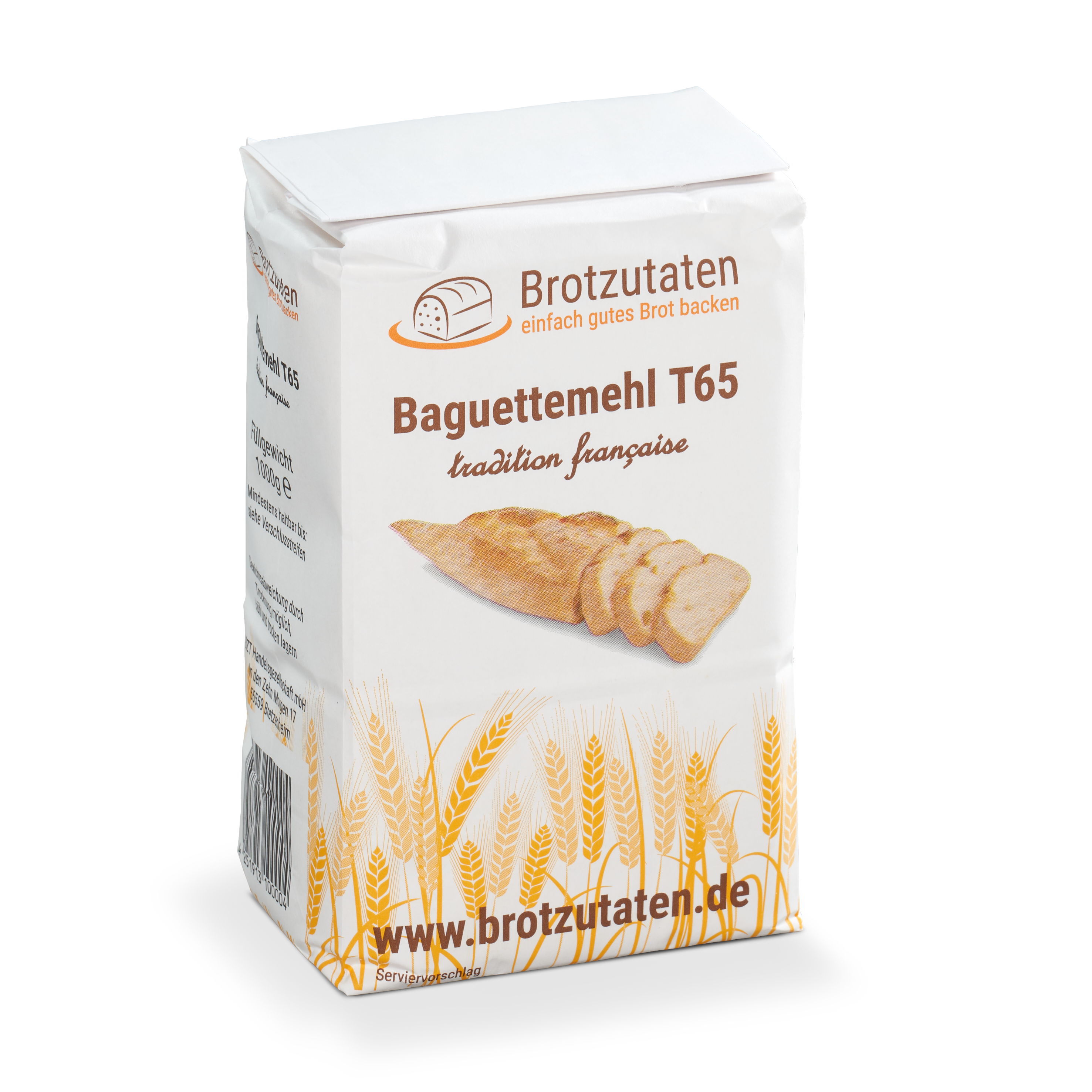 1kg Baguettemehl T65 Farine de blé
