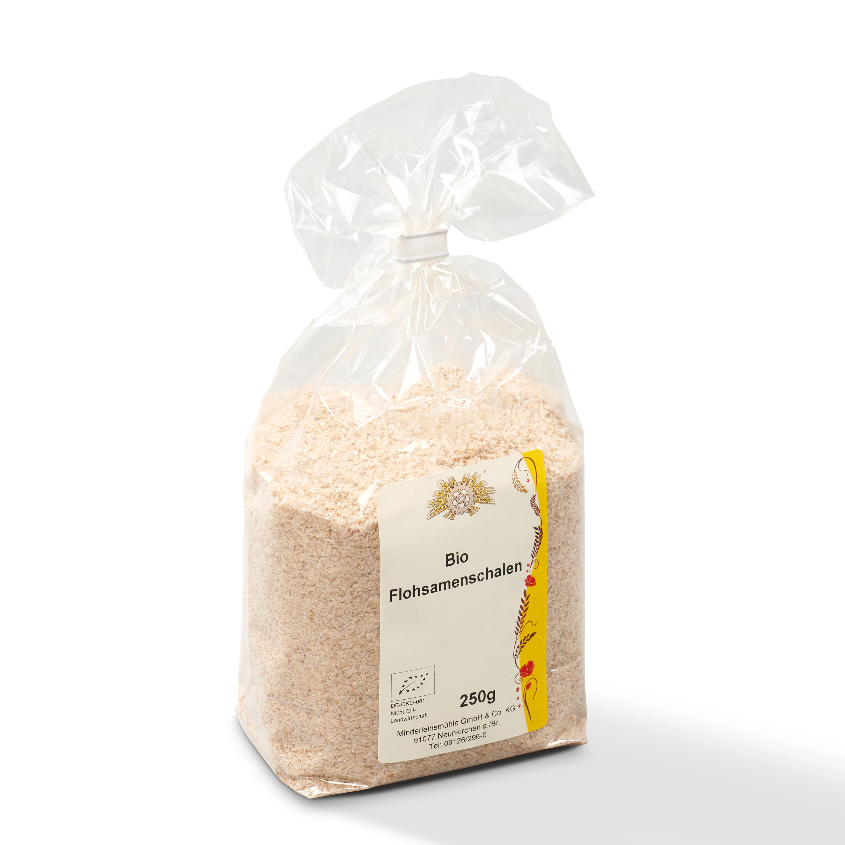 Flohsamenschalen 250g – Ballaststoffreiche Zutat für Brot, Smoothies und mehr