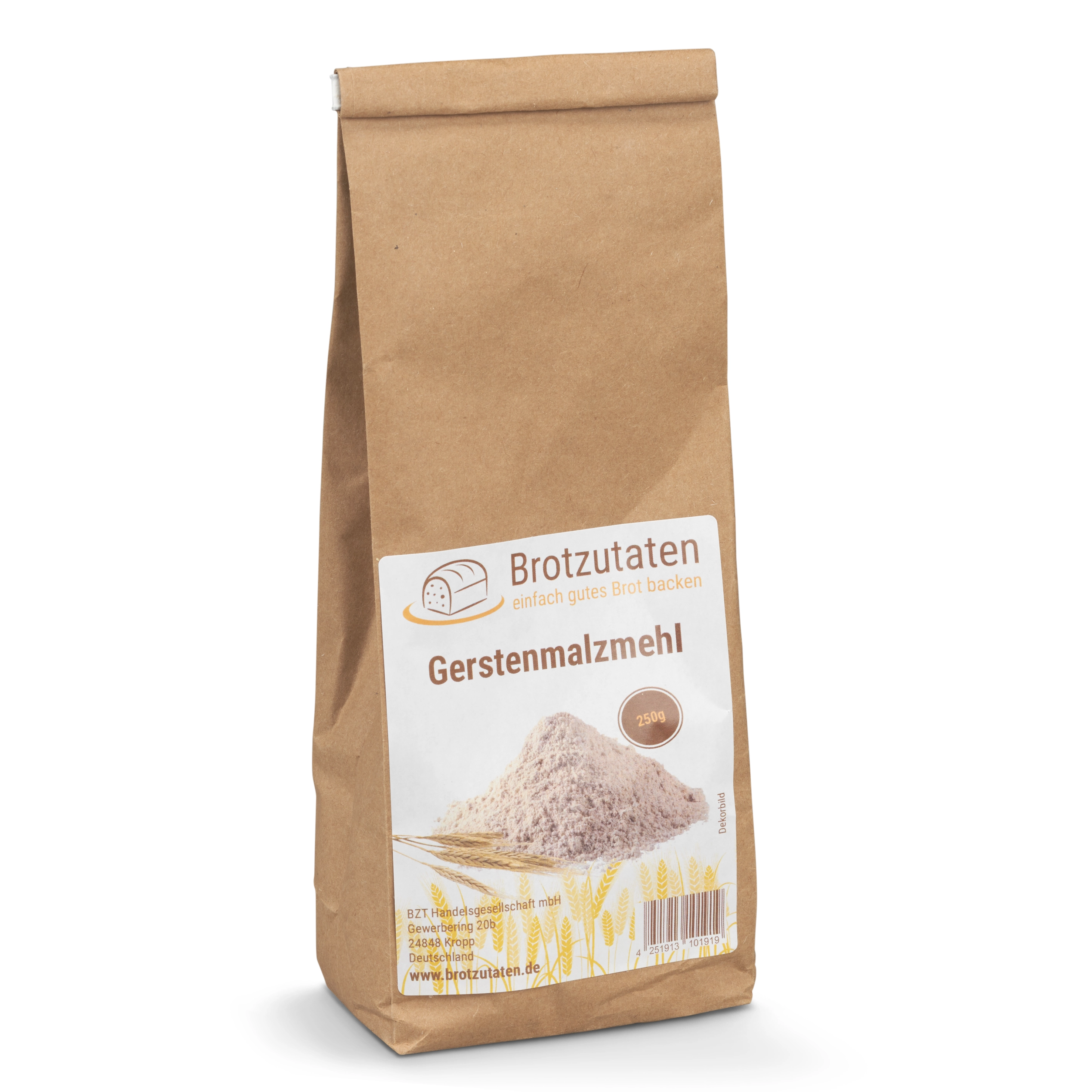 Brotzutaten Gerstenmalzmehl