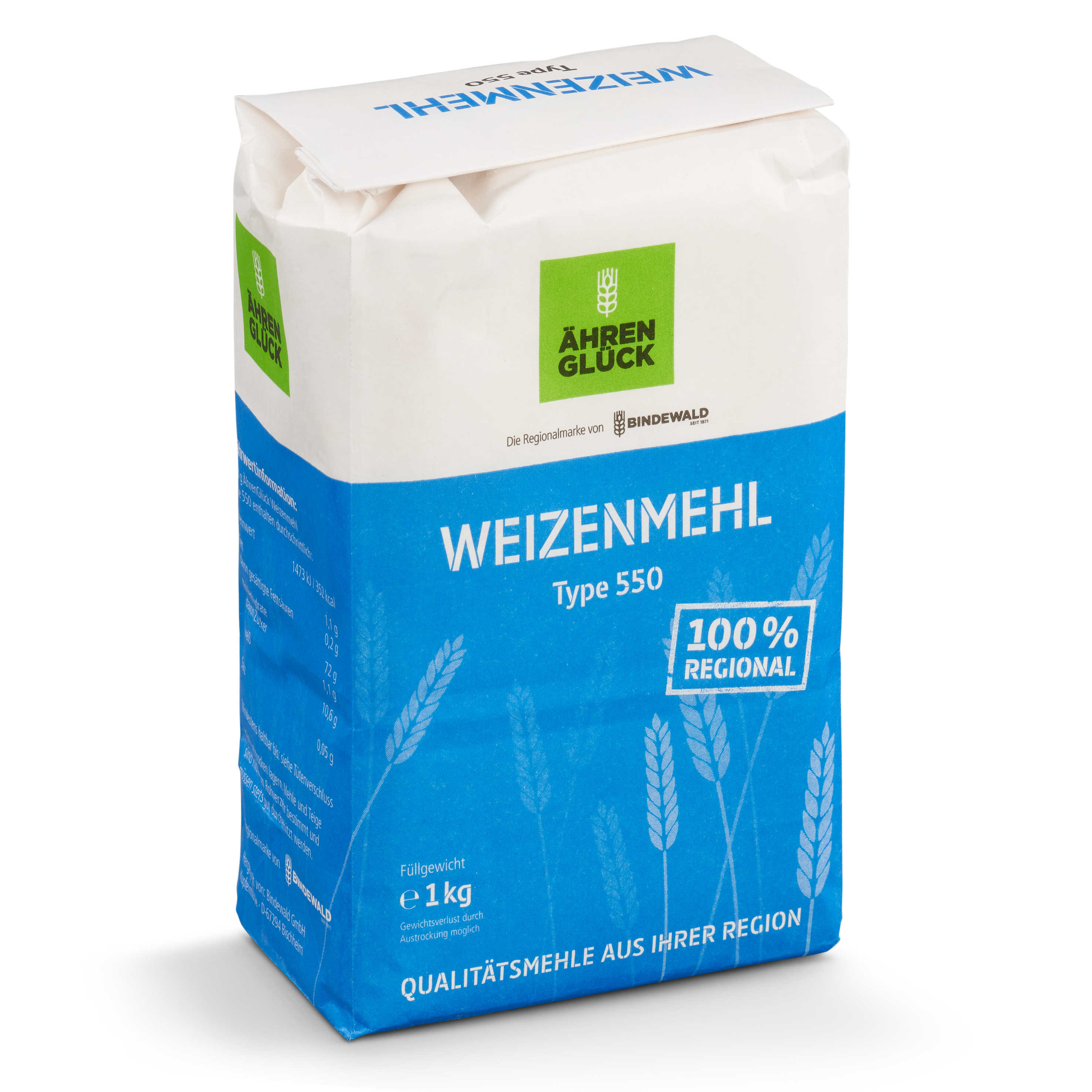 Ährewnglück Weizenmehl 550
